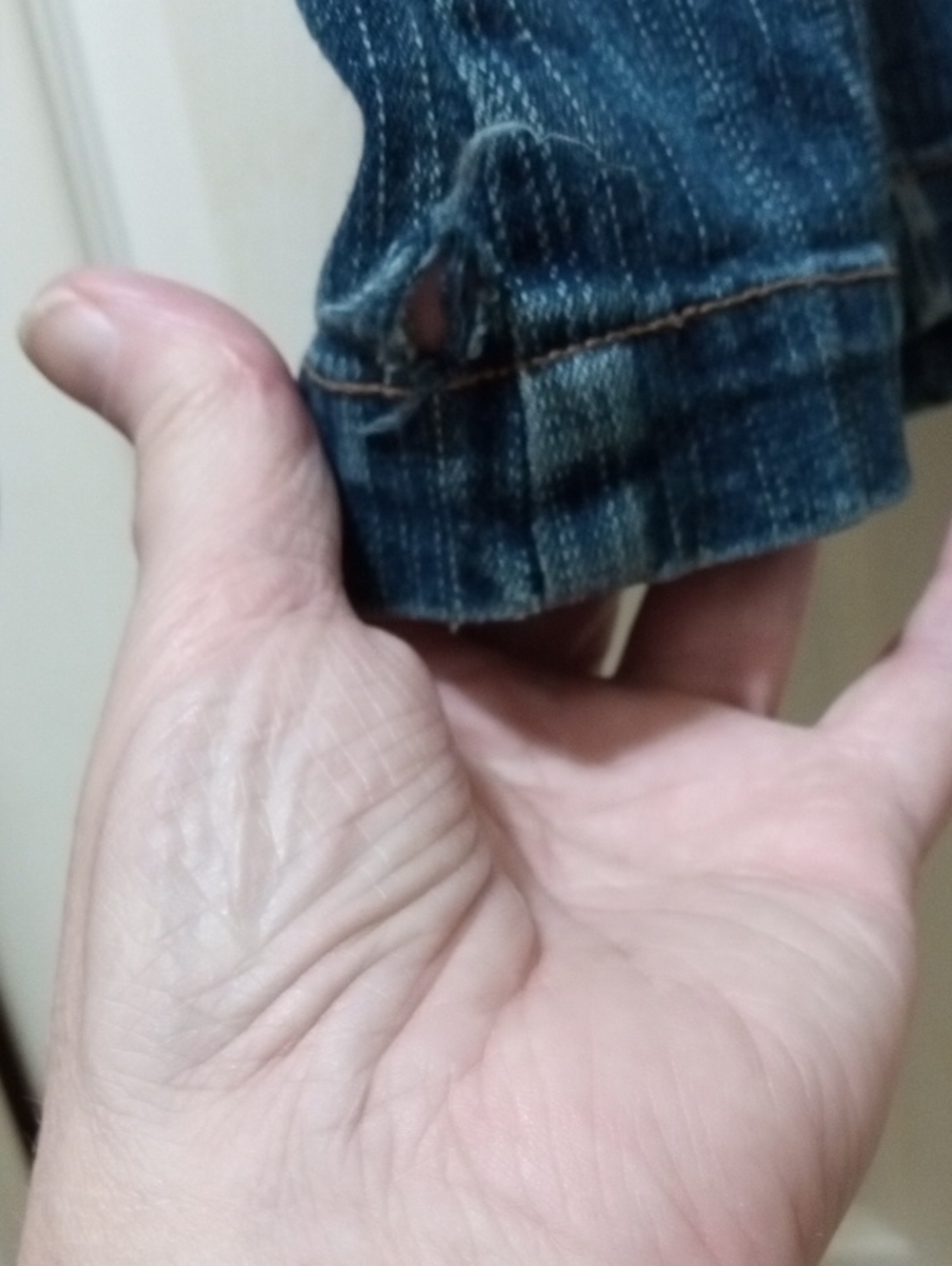 Denim Blazer Jacket - Blue - Picture 5 of 5